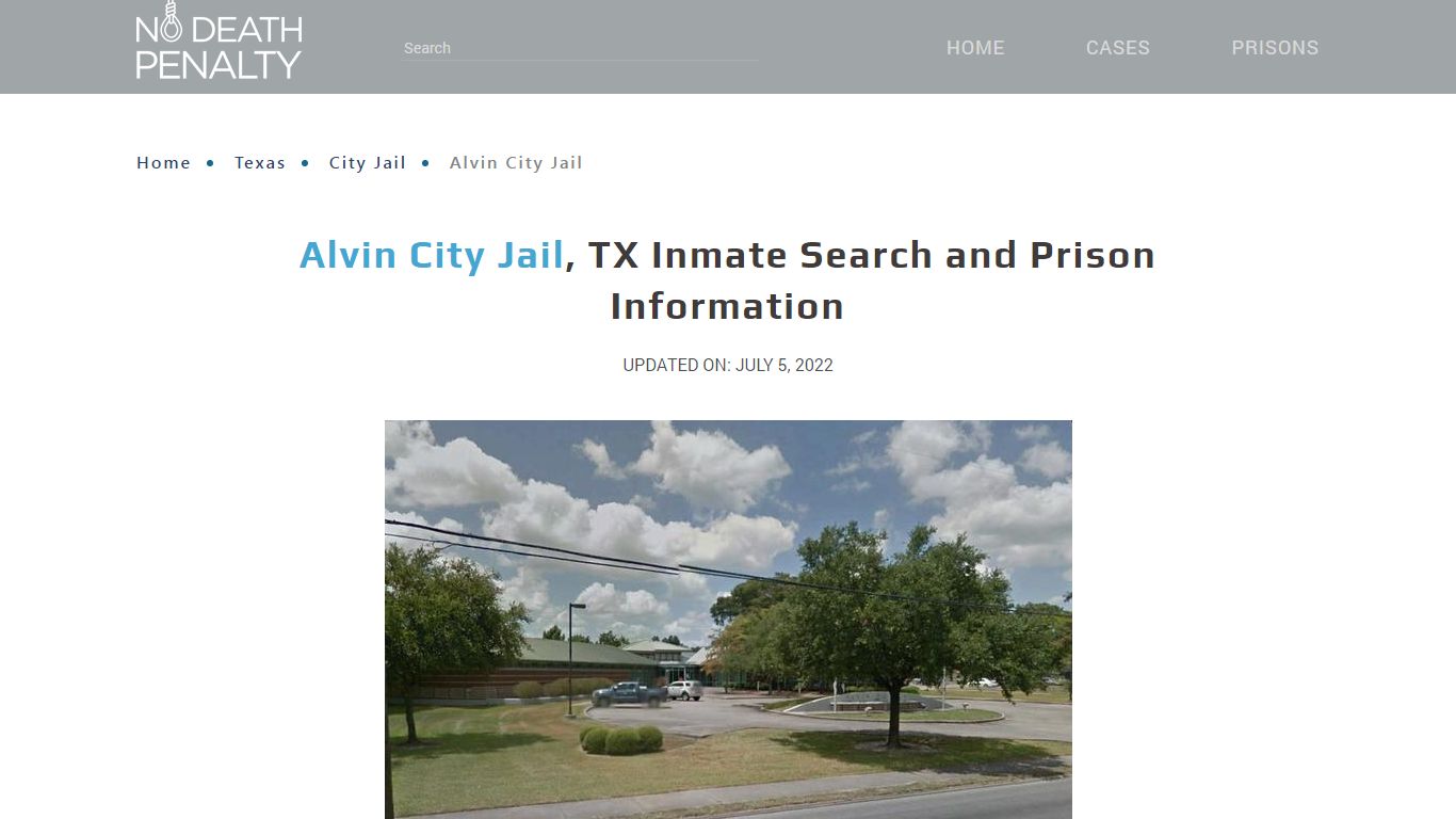 Alvin City Jail, TX Inmate Search, Visitation, Phone no ...